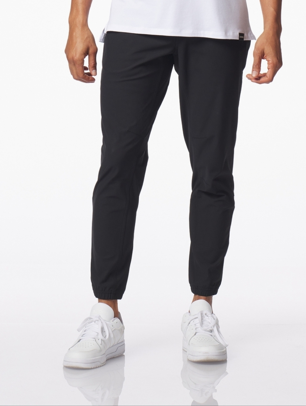 Men's Black Athletic Joggers